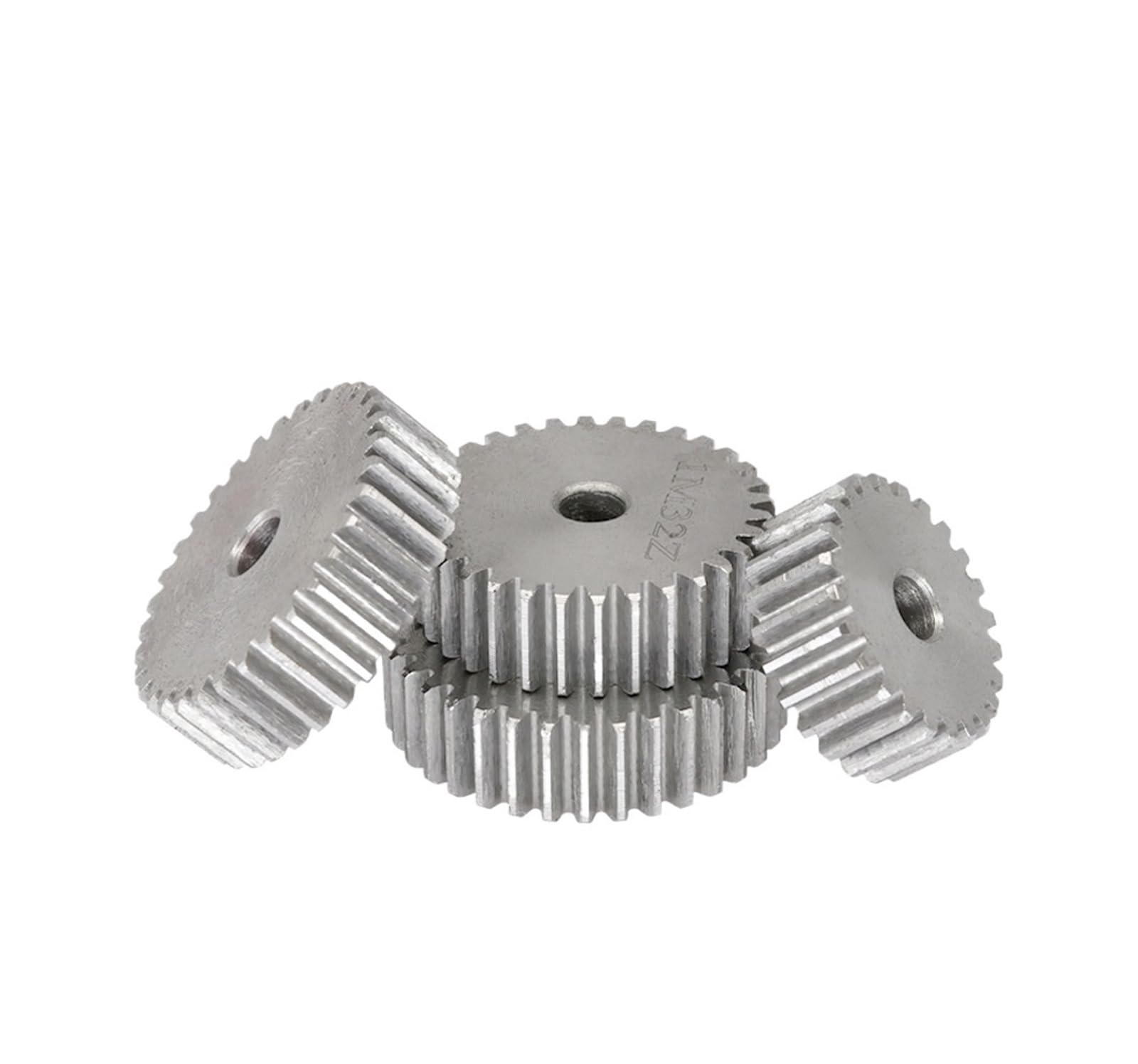 Bevel Gear Pinion Hardware Mechanical 1pcs Cylindrical Gear 1M-31/32/33/34/35/36/37/38/39/40T Carbon Steel Metal Gear for Transmission Accessories(1M32T - Bore 6 mm)