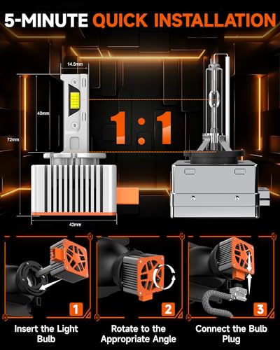 Lámpara LED D3S Xenon para Ford 2013-2019 Pack 2 miniatura 6
