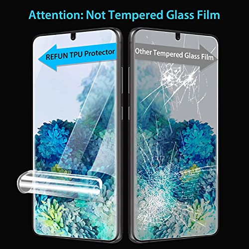 Image of STP FEEL (2 Pack Unbreakable Membrane Screen Protector Guard For Samsung Galaxy S20 Ultra (6.9 Inch) | Membrane Ultra Smooth Touch with Finger Print Support - HD /3 Months Warranty