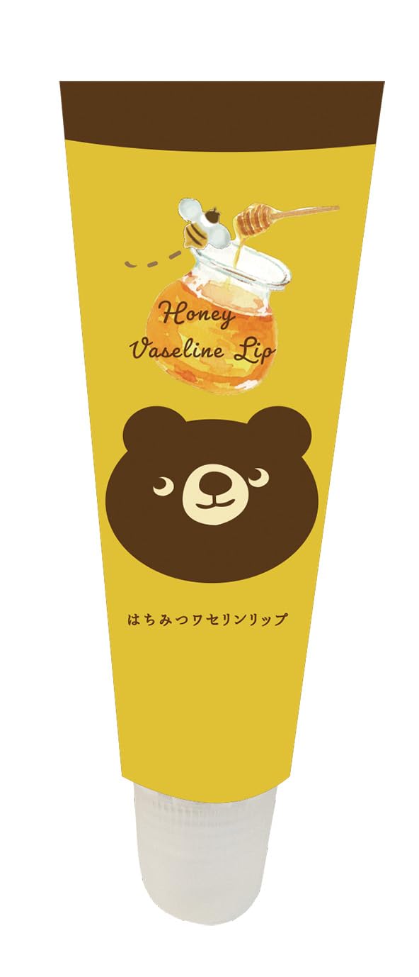 Amazon.co.jp: ほんやら堂 ハッチィ はちみつワセリンリップ イエロー