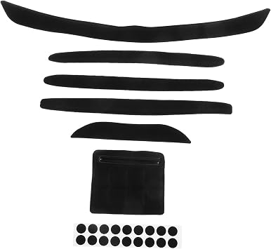 7 Piece Cycling Helmet Replacement Foam Pads for Mountain Road Use