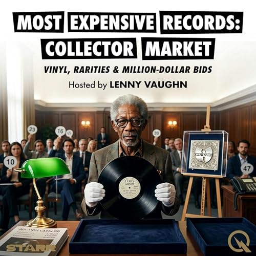 『Most Expensive Records: Collector Market - Explore the world's rarest vinyl treasures with Lenny Vaughn』のカバーアート