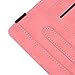 Pefcase Case for New iPad 8th Gen (2020)/ iPad 10.2 inch 7th Gen 2019 / iPad Air 3 10.5 / iPad Pro 10.5 Inch Cover PU Leather Lightweight Slim with Multiple Viewing Angles Card Slot Mandala - Pink