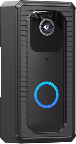 Soporte de puerta para timbre de video Blink sin taladrar compatible con timbre de video inalámbrico (versión 2020), timbre de video (1234