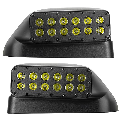 Cubiertas LED de Espejo para Ford Super Duty 2017-2022 miniatura 3