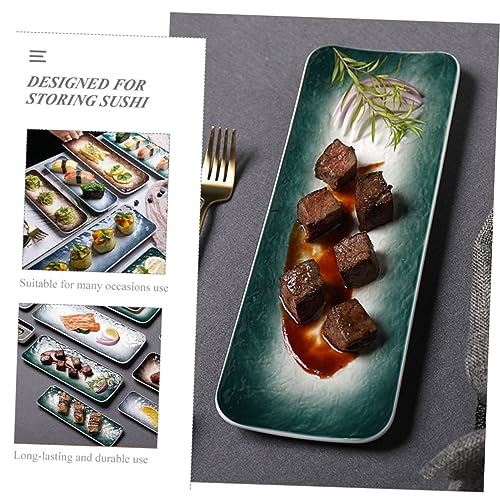 Platos de Cerámica Japonesa para Sushi, 2 unidades miniatura 5