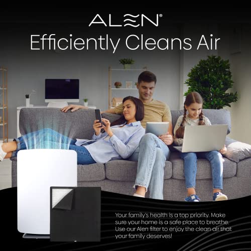 Alen BF35 Ersatz-Luftfilter für BreatheSmart Classic, Allergien, Staub und Schmutz, Hepa-Pure, Dust