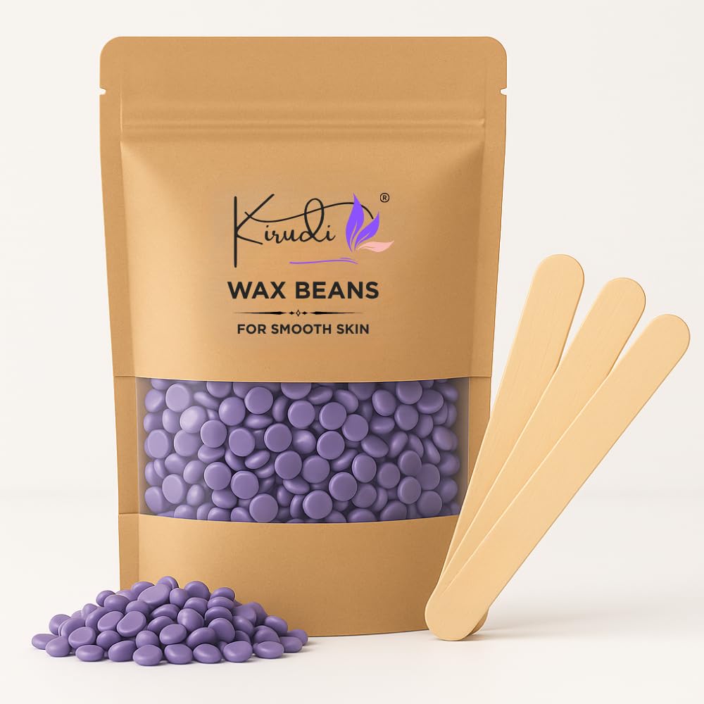 500g Lavender Hard Wax Beans for Women – Stripless Brazilian Wax Beads for Full Body, Bikini, Face & Legs – Large Spa-Size Hot Wax Kit for Hair Removal at Home – Painless & Gentle on Skin-image-26