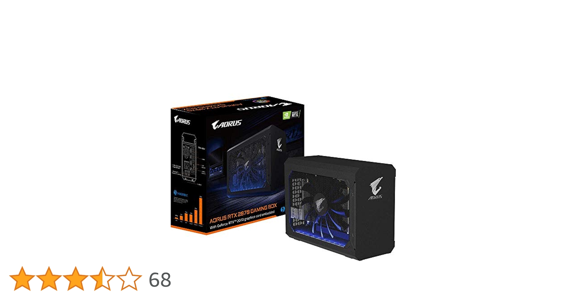 AORUS RTX 2070 Gaming Box, Embedded GeForce RTX 2070