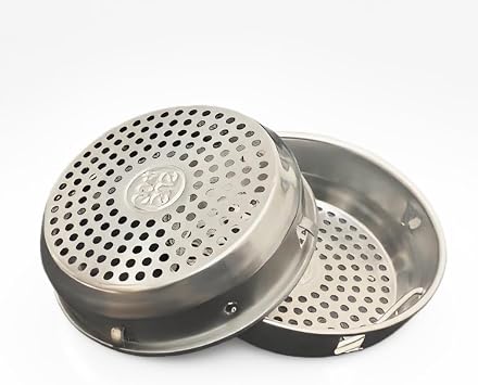 Fruit and Ice Gate without choking for YETI Bottle Rambler Chug Cap filter 18,26,36,46,64OZ Bottles,Stainless steel ice strainer stopper for Yeti MagDock Caps - 2 Pack