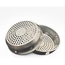 Fruit and Ice Gate without choking for YETI Bottle Rambler Chug Cap filter 18,26,36,46,64OZ Bottles,Stainless steel ice strainer stopper for Yeti MagDock Caps - 2 Pack