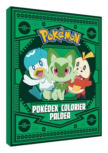 Pokémon - Pokedex à colorier Paldea: édition spéciale anniversaire