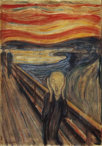 Clementoni - Museum Collection-The Scream-1000 Adult Pieces, Art, Puzzle Paintings, Famous Paintings, Made in Italy, Multicolor, 39791 - Image 2