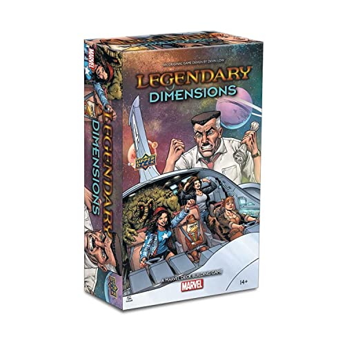 Upper Deck Legendary: Juego de Construcción de Mazos Marvel - Expansión Dimensions, Multicolor miniatura 1