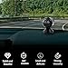 Car Compass Ball, Dash Mount Adjustable Compass Ball with Bottom Stick, Navigation Hiking Direction Pointing Guide Ball for Marine Boat Truck Caravan Outdoor, Universal Car Accessories