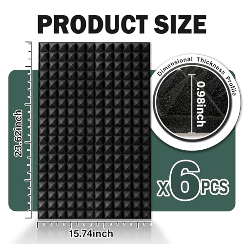Wibeelee 6PCS Foam Tool Box Liner 15.74 * 23.62 In Trap Mat Universal Tool Drawer Liners Non-slip Tool Box Organizer for Cases Cabinet Workbench Warehouse