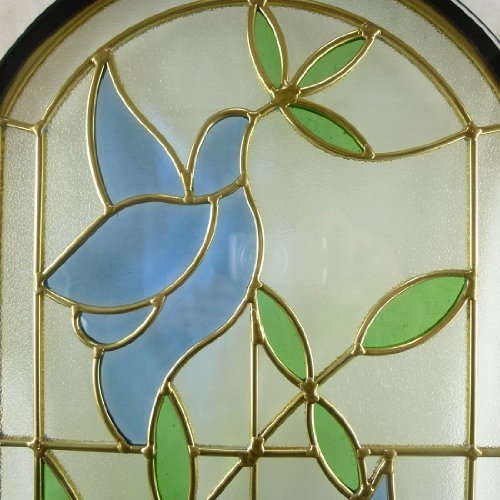 Amazon | ステンドガラス窓ドア壁材料三層デザインパネルハンドメイド