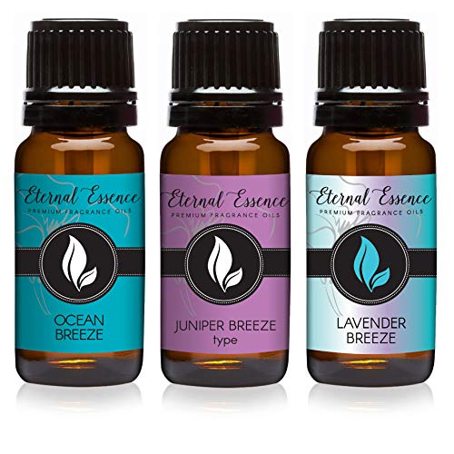 Image of Trio (3) - Ocean Breeze, Lavender Breeze & Juniper Breeze - Premium Fragrance Oil Trio - 10ML