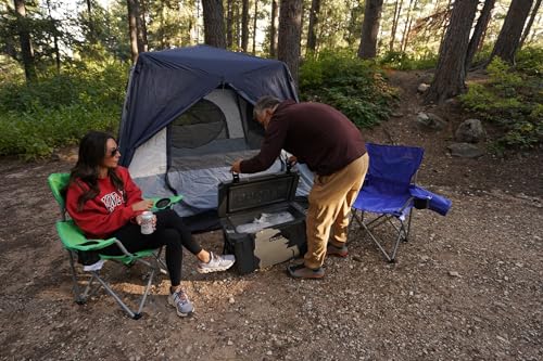 Image of Caddis Rapid 4 /6-Person Pop Up Tent for Easy Setup, 4 /6 Person Capacity for Camping, by Caddis Sports Inc.