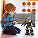 Robot Toys for Kids, Voice Control, with Gesture Sensing Control, Metal Smart Walking Dancing Robot Toy, Programmable Remote Control Robot, Robot Toys with Music Dancing Functions for Toddler,Upgraded