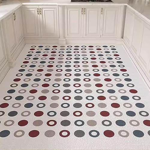 Tapetes de cocina para fregadero antideslizantes de 120 x 160 cm en Color D para el hogar