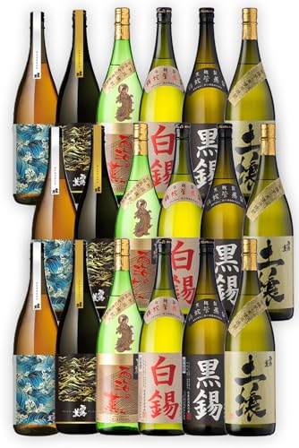 南国酒造 厳選 芋焼酎 定期便 Aコース 1800ml × 6銘柄 各1本 合計10.8L × 連続6回 西海の薫 土壌 白錫 黒錫 鹿児島 九州 酒 芋 焼酎 地酒 薩摩芋 さつま芋 アルコール 飲み比べ セット 頒布会[入金確認後、1ヶ月以内の発送 ]