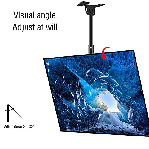 Support TV mural universel de plafond inclinable pour écran LED - 6
