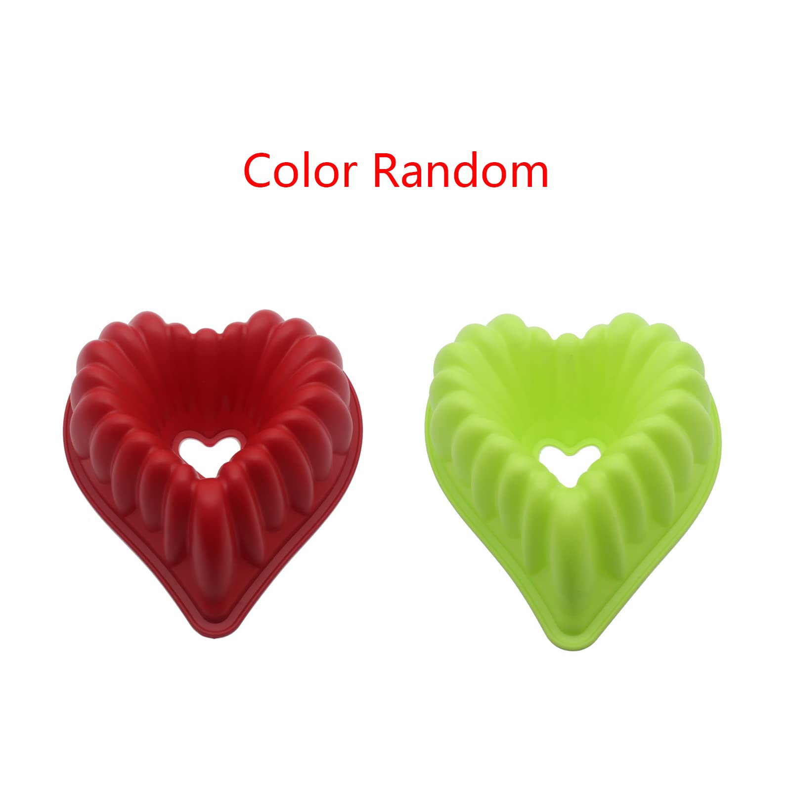 Silicone Cake Pan For Baking Heart Shaped Cake Molds Baking Pan Non-Stick Quick Release For Cheesecake Chocolate Cake Silicone Cake Pan For Baking Cake Molds Pan For Baking Shapes Silicone Silicone