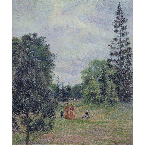 Impression sur toile Kew Gardens ARTICULOZY 76x101 cm, affiche tableau décoration murale maison