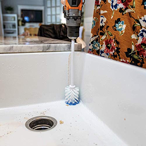 RotoScrub 10-Pc All-in-One Home Cleaning Drill Accessory Combo Kit