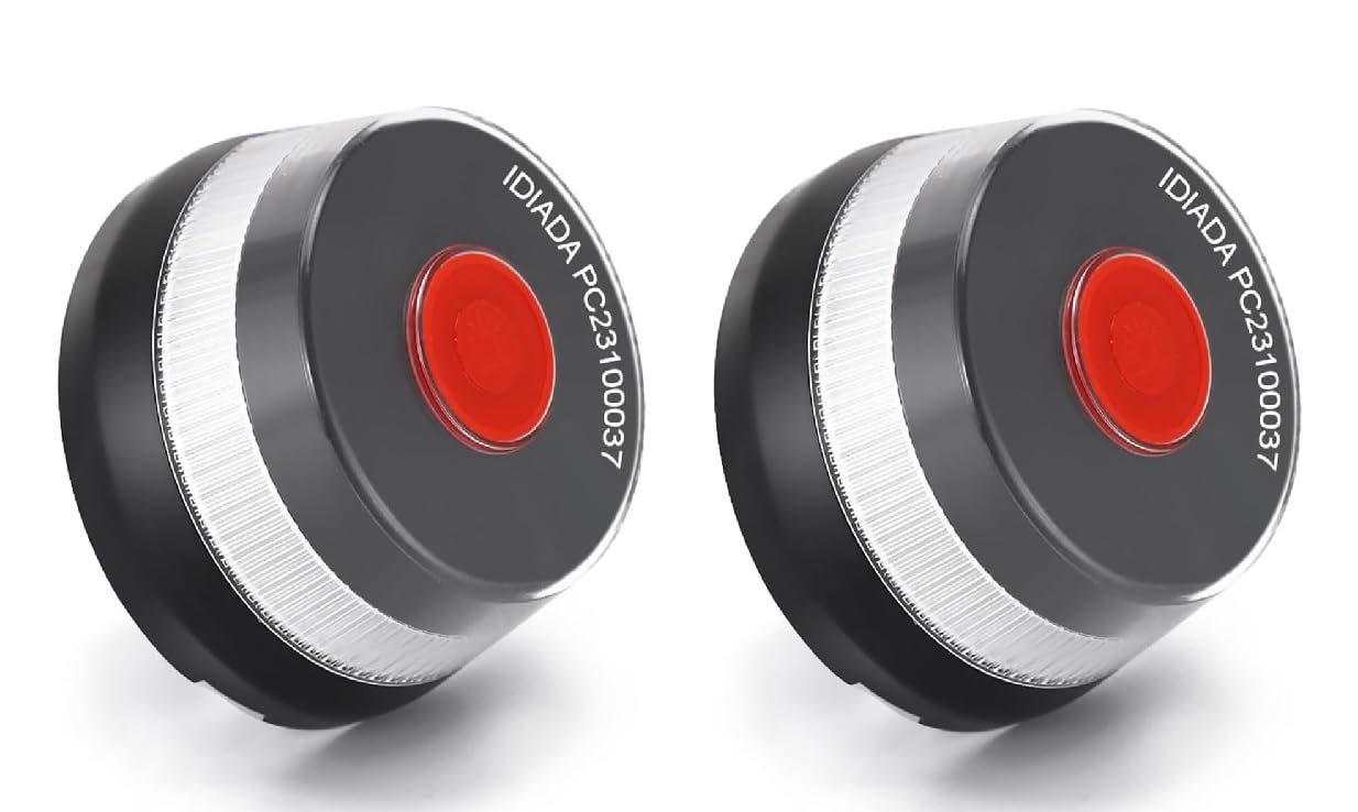 Pack 2 - Baliza V16 Homologada, Conectada con DGT 3.0 Y Geolocalizada, Luz de Emergencia Obligatoria en Enero 2026, con SIM hasta 2038, Señalización de Carretera para Coche. XL Perform Tools