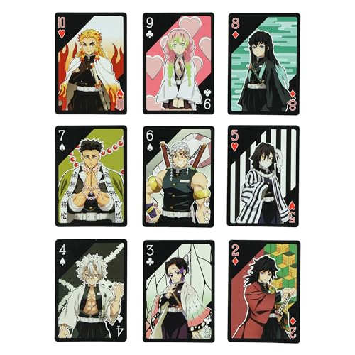 Baraja de Poker Demon Slayer Kimetsu No Yaiba 54 cartas miniatura 2