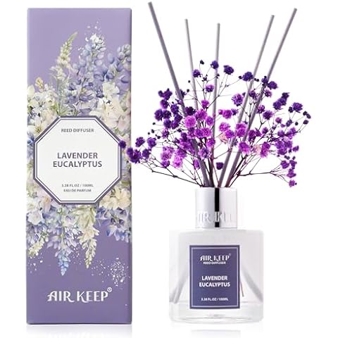 Airkeep Lavender Eucalyptus Reed Diffuser Cover