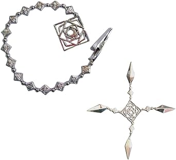 MYAYD Alloy Costume Accessory props Badge Uniform Chest Neck Pendant decoration Chain for Clan Kaname Cosplay from Vampire Knight