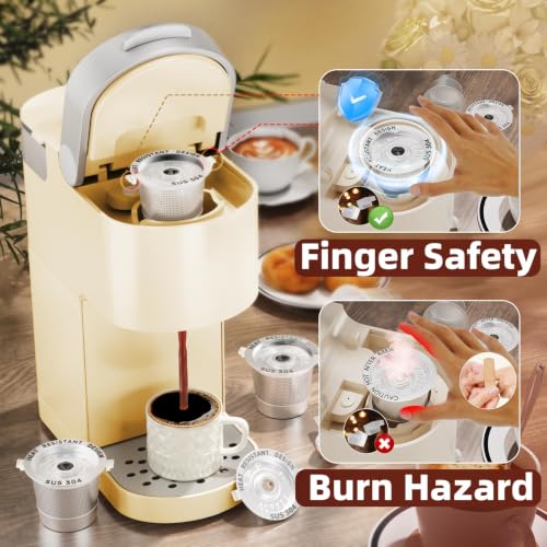 Image of 1 Pack Reusable K Cups Coffee Pods for Keurig 1.0 | BPA-Free, SUS 304, Scoop, Heat Resistant Handles