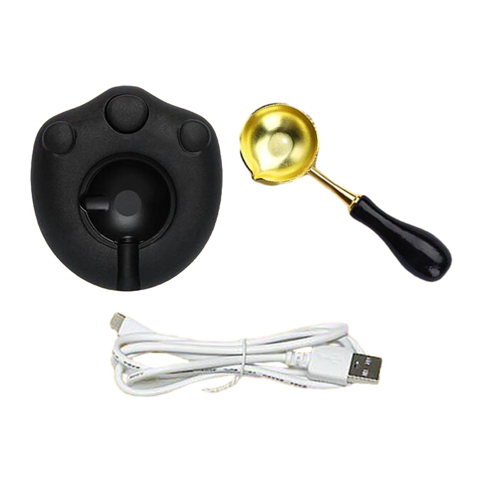 B Baosity Chauffe-Cire électrique, Kit de Sceaux de Cire pour Enveloppes et Lettres, Loisirs Créatifs