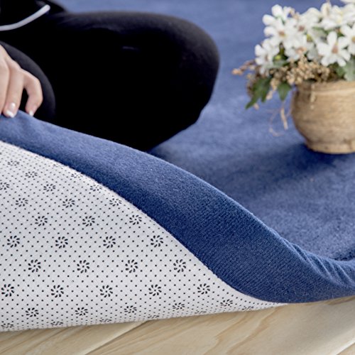 V-mix Children Play Mat, Handmade Weaving Plush Foam Play Crawling Rugs for Baby, Toddler, and Children Play Blanket, Yoga Mat, Exercise Mat-Cushy- Soft & Thick Hypoallergenic, Non-Toxic, Reversible - Thumbnail 4