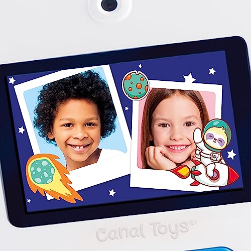 Photo Creator Kids Instant Camera Blue - Print Photos Instantly | Video Recording, Fun Filters, Stickers & Markers for Personalised Creations | Print Over 250 Photos | Ages 4+