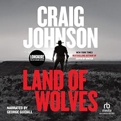 Diseño de la portada del título Land of Wolves