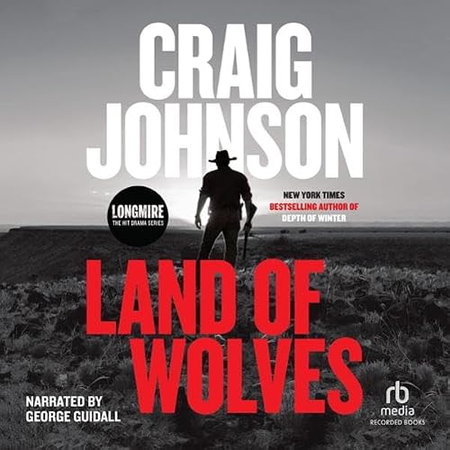 Diseño de la portada del título Land of Wolves