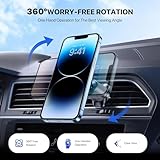 Miracase Magnetic Mobile Phone Holder for Car Vent, No Blocking Vent Hands Free Universal Car Phone Holder, Cell Phone Automobile Mount Compatible with iPhone, Samsung and All Phones - Image 6
