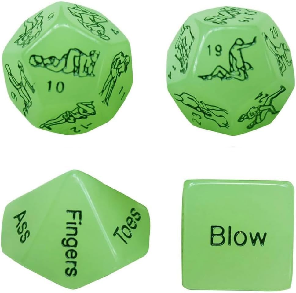 Sex Gaming Dice for Couples Naughty Dice with Sex Positions 6 PCS Sex Play Dice for Date Night Positions Fun Kinky Games for Couples' Bedroom Foreplay Positions Adult Gift for Valentine's Day
