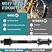 MOONDKIST Bike Quick Releases Set, 1 Pair MTB Quick Release Bicycle Hub Road Mountain Bike Front & Rear Axle Hollow Shaft Set with 25mm Wheel Hub Steel Ball for Road Bike, Mountain Bike