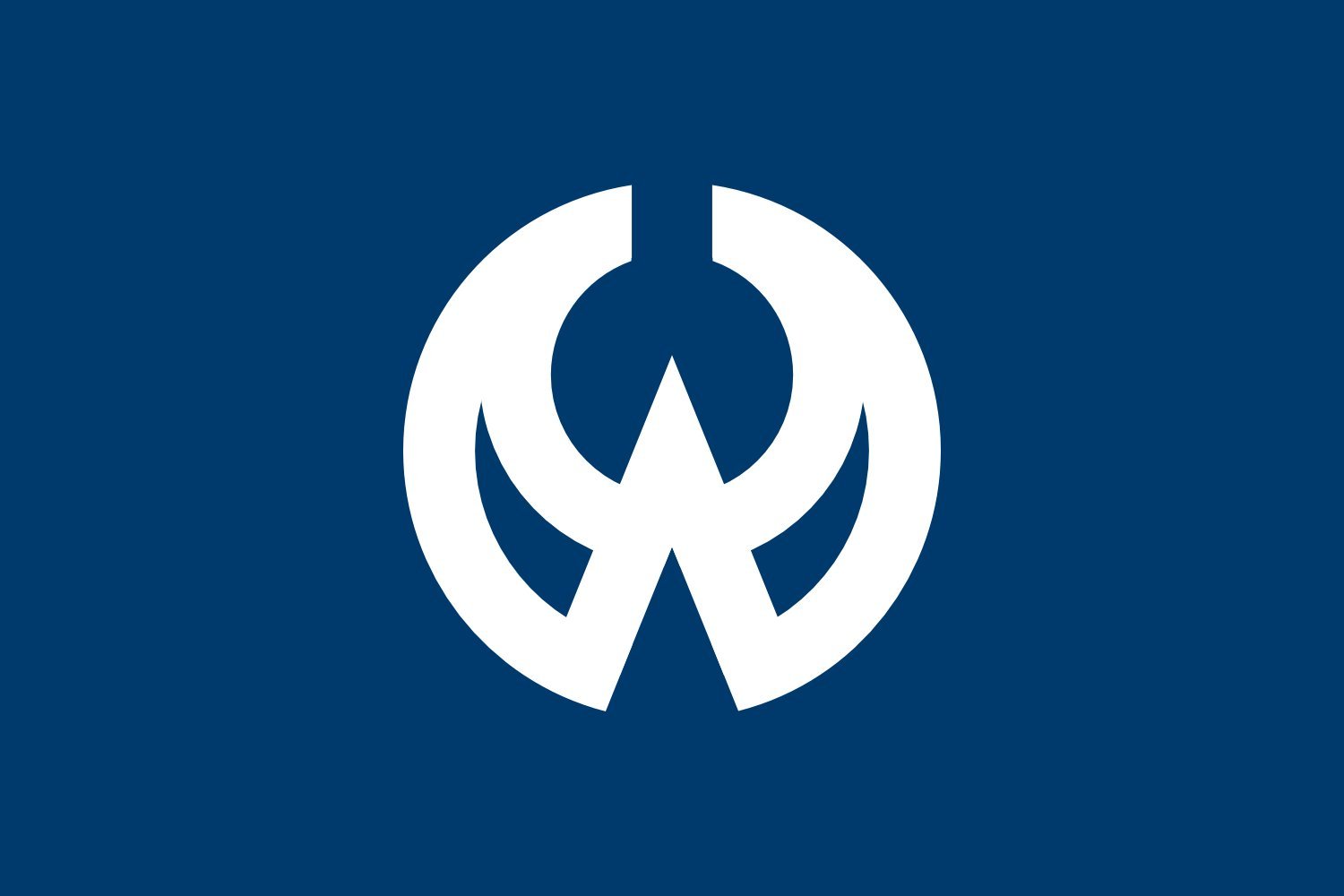 Drapeau Higashiyamato Tokyo en tissu anti-plis pour décoration durable