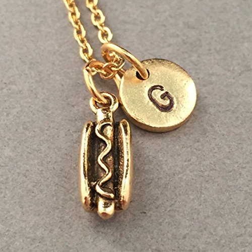 hot dog necklace