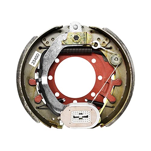 Pro Trucking Products One Pair Of 12-1/4" X 3-3/8" 9-10K Electric Brake Assembly 23450/23451 Replaces Dexter K23-451/K23-450-00 #TOP1