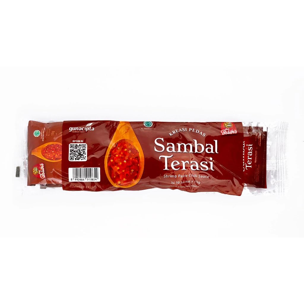 Dua Belibis Sambal Terasi Sachet (Pack of 30)