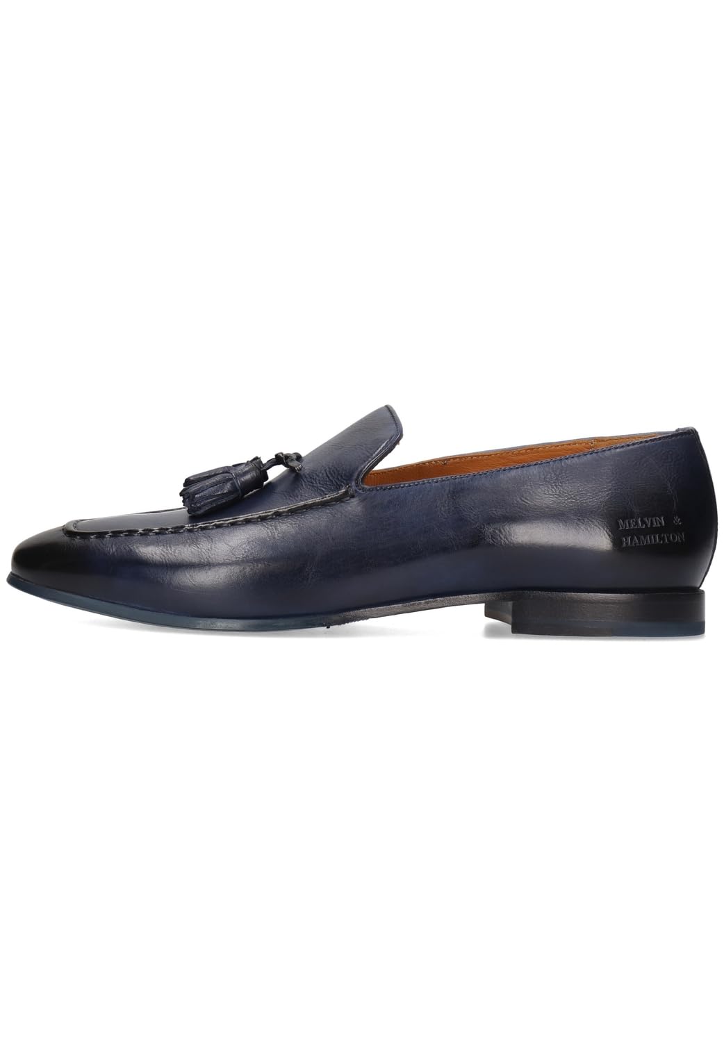 Melvin & Hamilton Men's Clive 20 Monza Navy Tassel Loafer, Blue, 11 UK