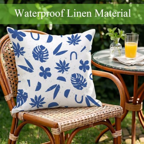 Housses coussin 40x40 extérieur imperméables double face finition invisible - 5