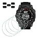 Produktbild MTHGH Schutzfolie für Garmin Fenix 7X/ 7X Solar/ 7X Sapphire Solar Smartwatch Displayschutzfolie [4 Stück] + Anti-Staub-Stecker 5 Stück, Glas 9H Härte Anti-Kratzer Blasenfreie Ultradünne Panzerfolie